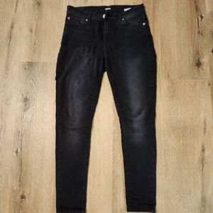 Hudson NICO midrise jeans super skinny ankle jeans, size 27